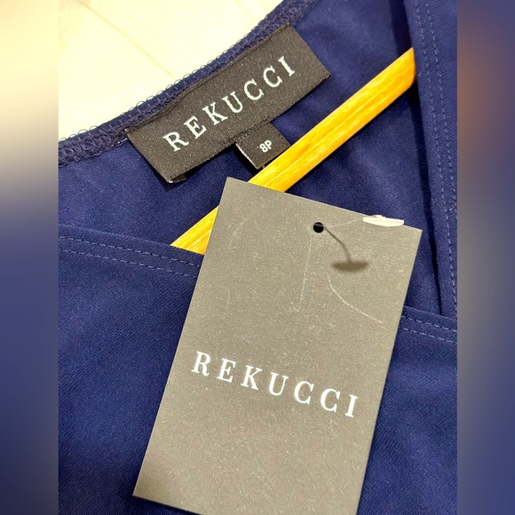 Blue dress BNWT fits like a size 4petit - Picture 9 of 9